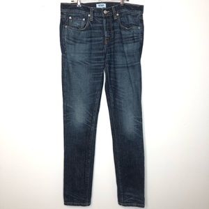 Buck Mason The Lou Jeans dark wash slim